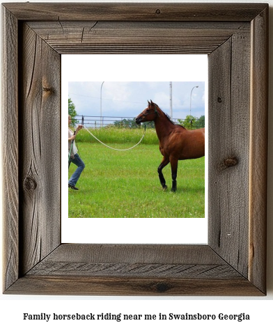 family horseback riding near me in Swainsboro, Georgia